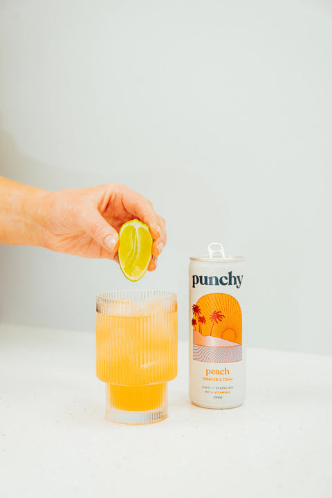 Punchy Peach, Ginger & Chai